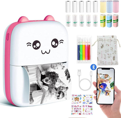 Mini Impresora Portátil – Imprime en Cualquier Lugar sin Tinta